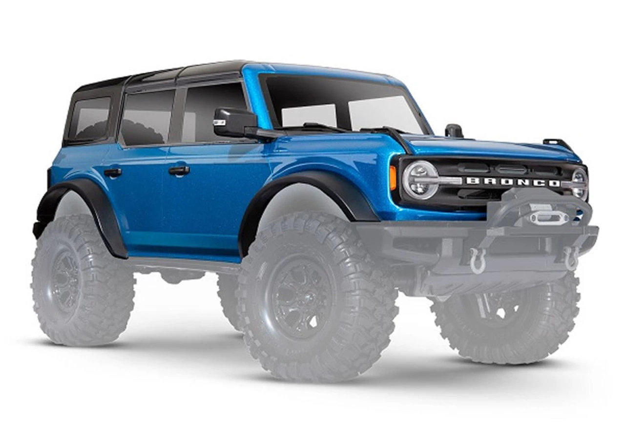 Traxxas TRX-4 2021 Ford Bronco (Velocity Blue) Body Complete 3 Traxxas TRX-4 2021 Ford Bronco (Velocity Blue) Body Complete