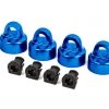 Traxxas Aluminum (Blue-Anodized) GTX Shock Caps/Spacers: Sledge