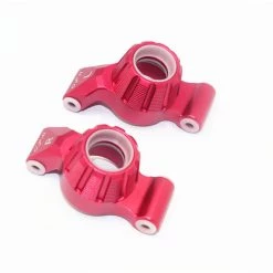 GPM Racing GPM Red Aluminum Rear Stub Axle Carriers for Maxx 4S