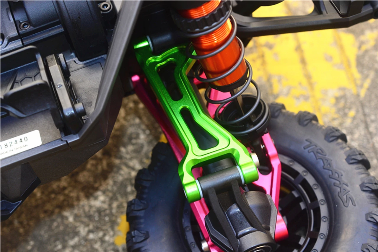 GPM Racing GPM Silver Aluminum Upper Fr/Rr Suspension Arms for Maxx 4S 5 GPM Racing GPM Silver Aluminum Upper Fr/Rr Suspension Arms for Maxx 4S - Image 3