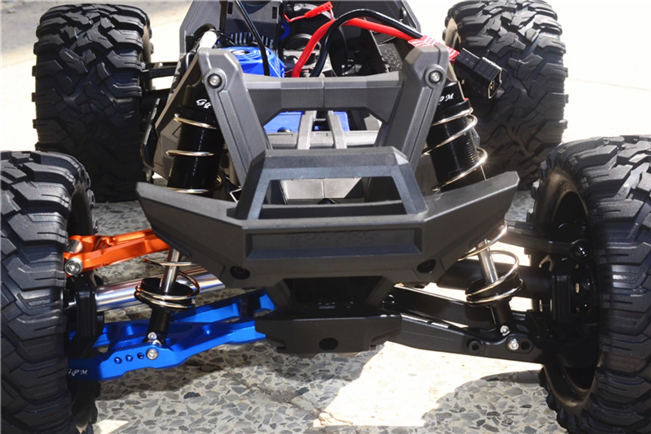GPM Racing GPM Blue Aluminum HD Adjustable Shocks (2) for Maxx 4S 6 GPM Racing GPM Blue Aluminum HD Adjustable Shocks (2) for Maxx 4S - Image 4