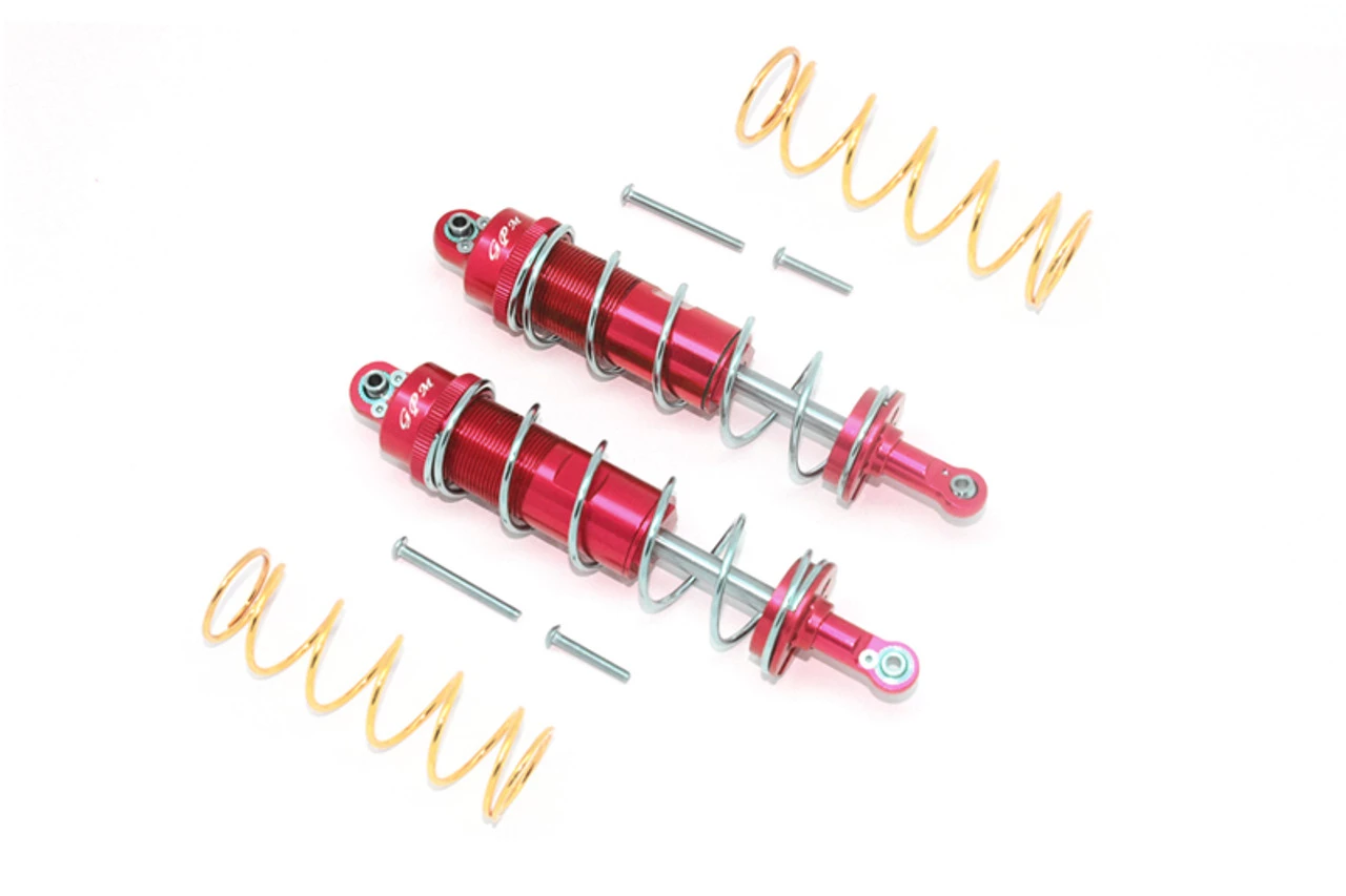 GPM Racing GPM Red Aluminum HD Adjustable Shocks (2) for Maxx 4S 3 GPM Racing GPM Red Aluminum HD Adjustable Shocks (2) for Maxx 4S