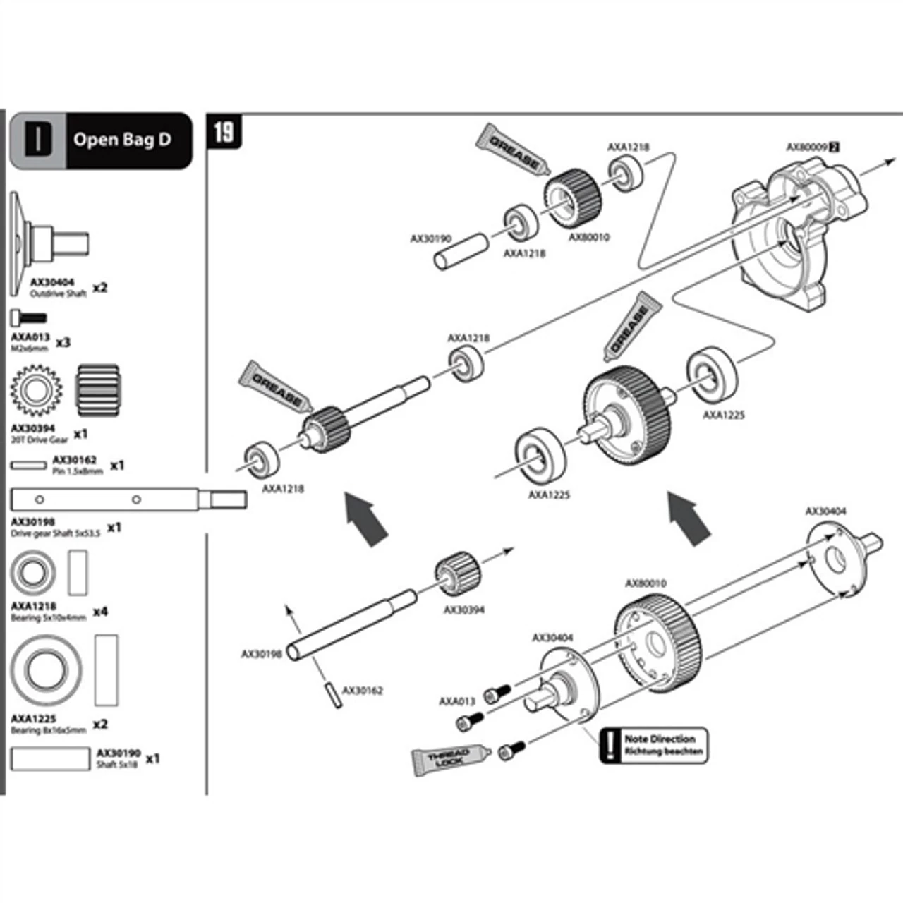 Vanquish Axial SCX10 Aluminum Transmission Housing Clear Anodized 4 Vanquish Axial SCX10 Aluminum Transmission Housing Clear Anodized - Image 2