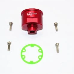 GPM Racing GPM Aluminium Front/Rear Differential Carrier (Red)