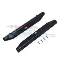 GPM Racing GPM Aluminum Chassis Nerf Bars (Longer Version) (Black)