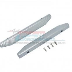 GPM Racing GPM Aluminum Chassis Nerf Bars (Longer Version) (Gray Silver)