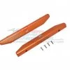 GPM Racing GPM Aluminum Chassis Nerf Bars (Longer Version) (Orange)
