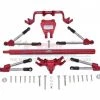 GPM Racing GPM Aluminum Hoss 4x4 Front and Rear Tie Rods w/ Stabilizer and Center Brace (Red) -Cars & Trucks Sales b hs049fr25 SUB 6 70852.1659220777