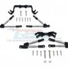 GPM Racing GPM Aluminum Hoss 4x4 Front and Rear Tie Rods w/ Stabilizer (Black) -Cars & Trucks Sales b hs049fr SUB 2 45005.1659221258