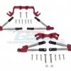 GPM Racing GPM Aluminum Hoss 4x4 Front and Rear Tie Rods w/ Stabilizer (Red)
