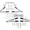 GPM Racing GPM Aluminum Hoss 4x4 Front and Rear Tie Rods w/ Stabilizer (Silver) -Cars & Trucks Sales b hs049fr SUB 7 39788.1659221542