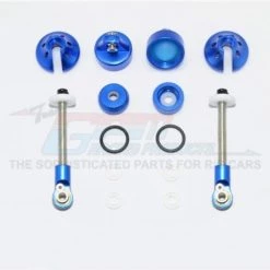 GPM Racing GPM Alloy Rebuild Kit Front Damper For Slash Rustler Stampede 4x4 (Blue)