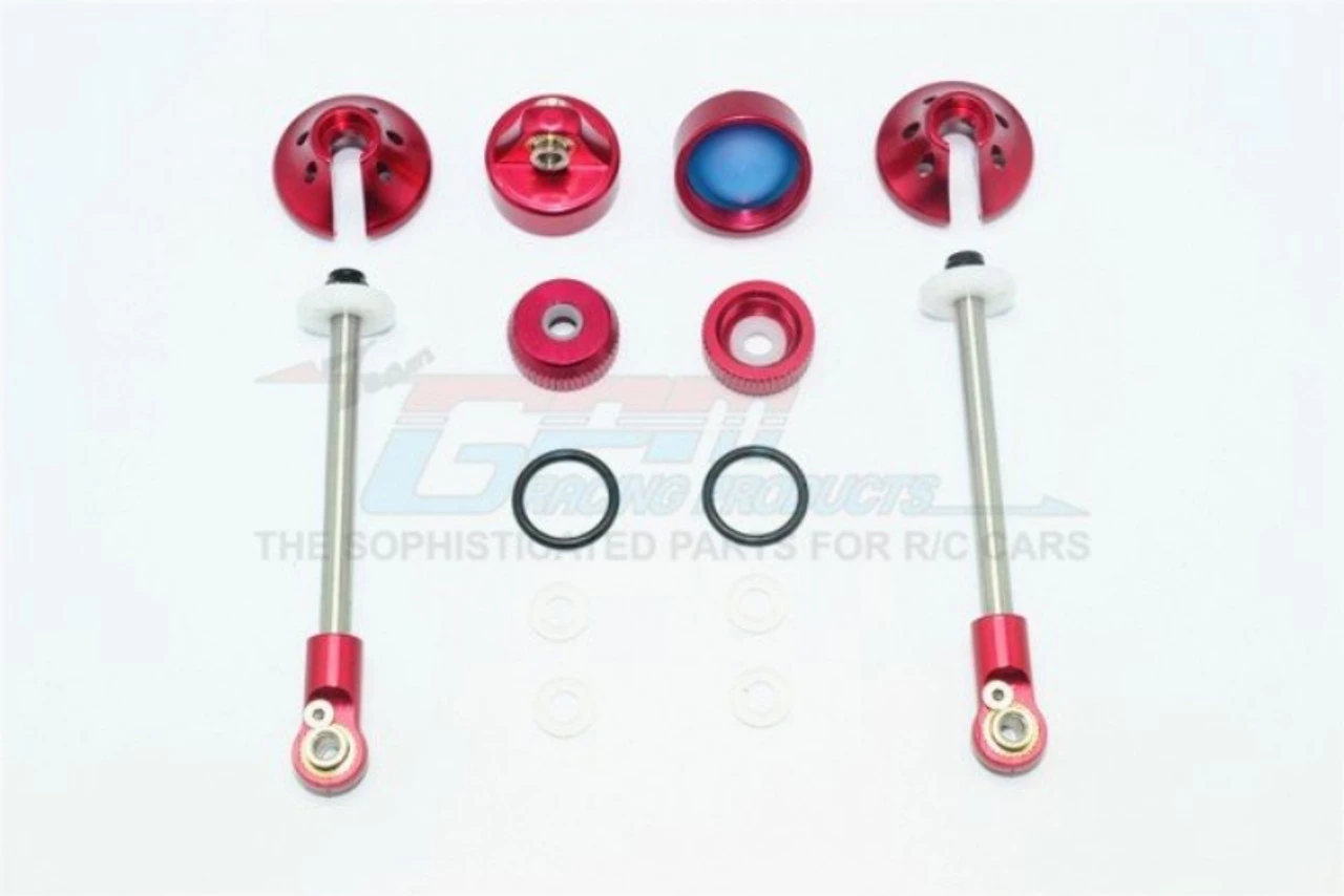 GPM Racing GPM Alloy Rebuild Kit For SLA102R Rear Damper, Slash Rustler Stampede Bandit (Red) 3 GPM Racing GPM Alloy Rebuild Kit For SLA102R Rear Damper, Slash Rustler Stampede Bandit (Red)