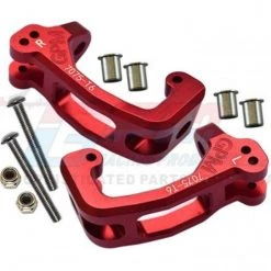 GPM Racing GPM Aluminum Front C-Hubs for Sledge (Red)
