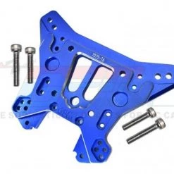 GPM Racing GPM Aluminum Rear Damper Plate for Sledge (Blue)