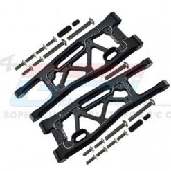 GPM Racing GPM Aluminium Front Lower Arms w/ Hardware (2) (Black)