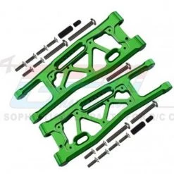 GPM Racing GPM Aluminium Front Lower Arms w/ Hardware (2) (Green)