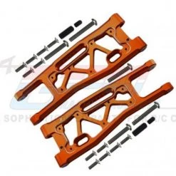 GPM Racing GPM Aluminium Front Lower Arms w/ Hardware (2) (Orange)