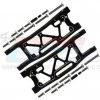 GPM Racing GPM Aluminium Rear Lower Arms w/ Hardware (2) (Black)
