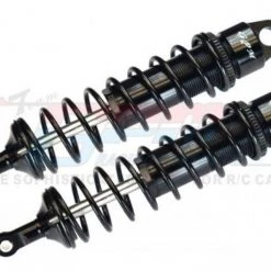 GPM Racing GPM Aluminum 6061-T6 Rear Adjustable Spring Dampers for Traxxas Sledge (Black)