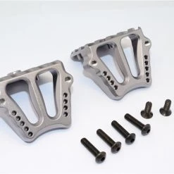 GPM Racing GPM Aluminum Motor Heat Sink Mount for X-Maxx (Gray Silver)