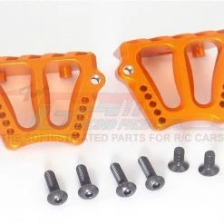 GPM Racing GPM Aluminum Motor Heat Sink Mount for X-Maxx (Orange)