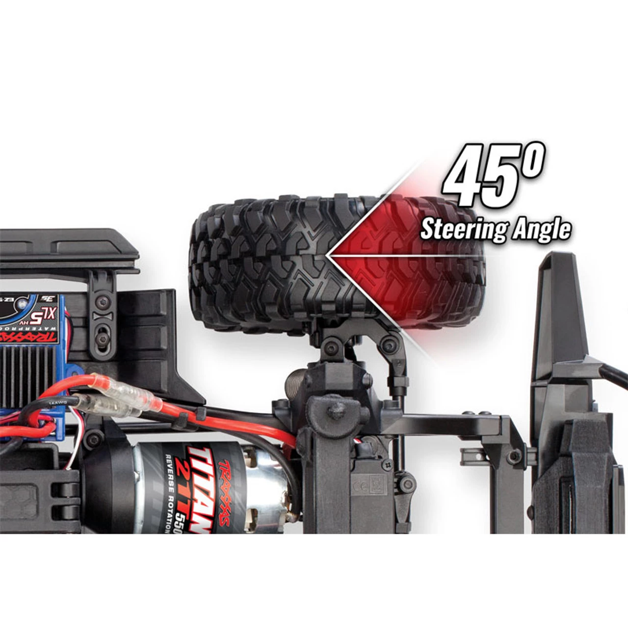 Traxxas TRX-4 Land Rover Defender RC 4x4 Rock Crawler RTR w/3S LiPo COMBO Silver 13 Traxxas TRX-4 Land Rover Defender RC 4x4 Rock Crawler RTR w/3S LiPo COMBO Silver - Image 11