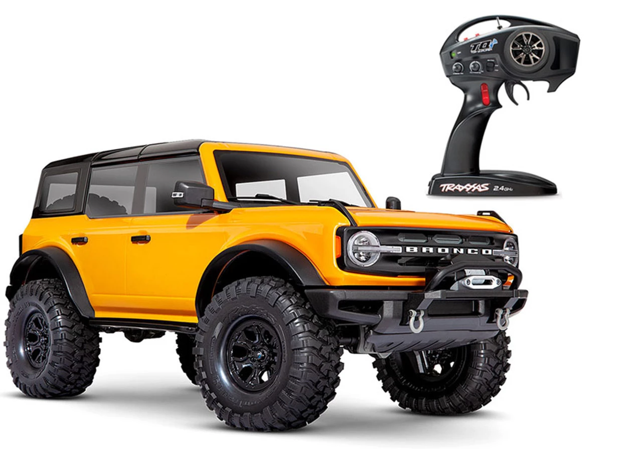 Traxxas TRX-4 2021 Ford Bronco 4WD RTR Crawler Trail Truck Orange 3 Traxxas TRX-4 2021 Ford Bronco 4WD RTR Crawler Trail Truck Orange
