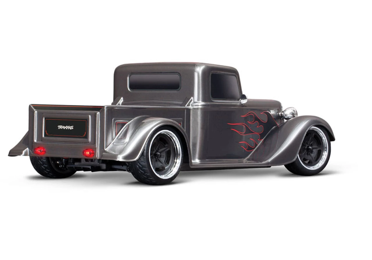 Traxxas 4-TEC 3.0 Factory Five '35 Hot Rod Truck w/LED Lights Silver 8 Traxxas 4-TEC 3.0 Factory Five '35 Hot Rod Truck w/LED Lights Silver - Image 6