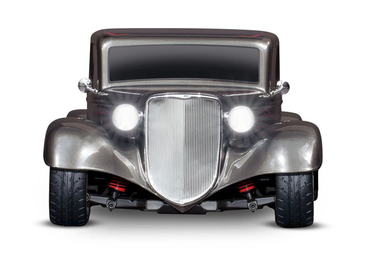 Traxxas 4-TEC 3.0 Factory Five '35 Hot Rod Truck w/LED Lights Silver 9 Traxxas 4-TEC 3.0 Factory Five '35 Hot Rod Truck w/LED Lights Silver - Image 7